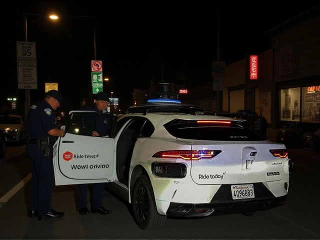 Police californienne intercepte un taxi autonome Waymo mais ne peut pas dresser d'amende